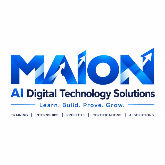 MAION AI Digital Technology Solutions - Learn. Build. Prove. Grow.